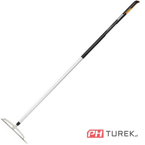 Grabie uniwersalne Xact™ M 400 mm metalowe do liści trawy ogrodowe 13 zębów