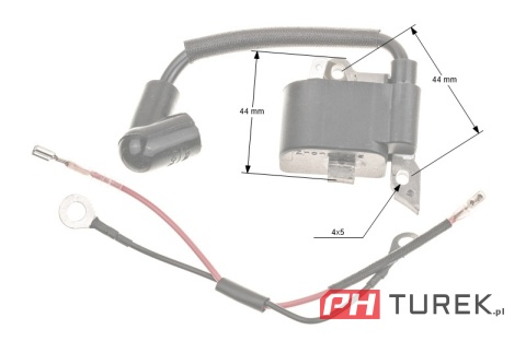 Moduł zapłonowy cewka Husqvarna 136 137, 142 530039143 530071967 575803501