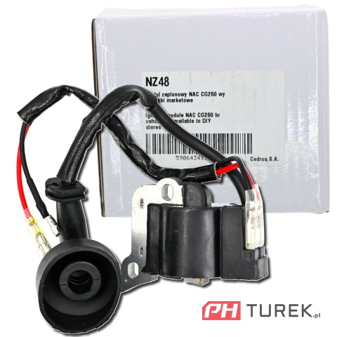 Moduł zapłonowy cewka NAC CG260 1E34F-26 BC, CG, CYK 26, 260 wykaszarki