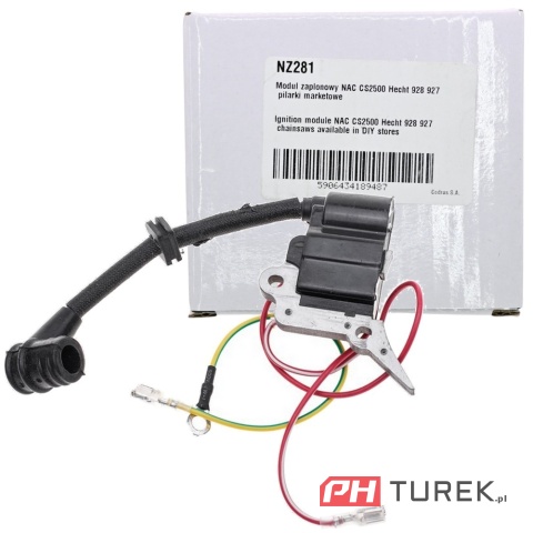 Moduł zapłonowy cewka NAC CS2500 CST25-25AC Hecht 928 927 Partner 340S 350S