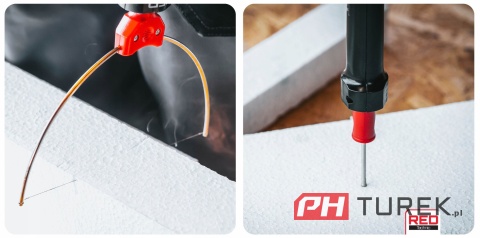 Nóż termiczny do styropianu wycinarka do izolacji 3w1