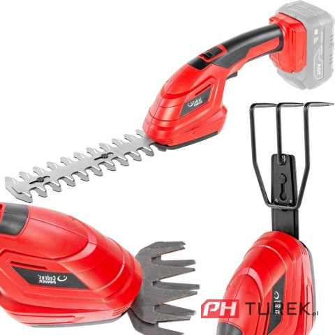 Nożyce akumulatorowe Cedrus 3w1 gs100li 20v trawa bukszpan gleba żywopłot