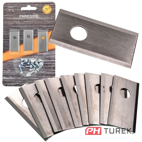 Nożyki 36mm kosiarki robota Parkside 9szt + śruby M4 oraz M5