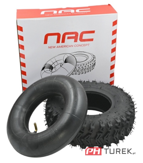 Opona + dętka NAC 13x4.10-6 zestaw do odśnieżarki, zamiatarki, quada, ATV