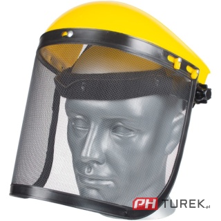 Osłona twarzy z siatką maska ochronna przyłbica fs825