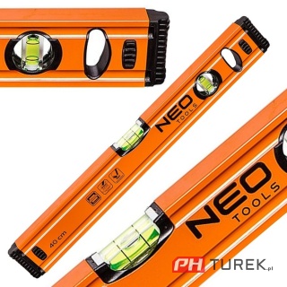 Poziomnica aluminiowa 2 libelle poziomica 400mm