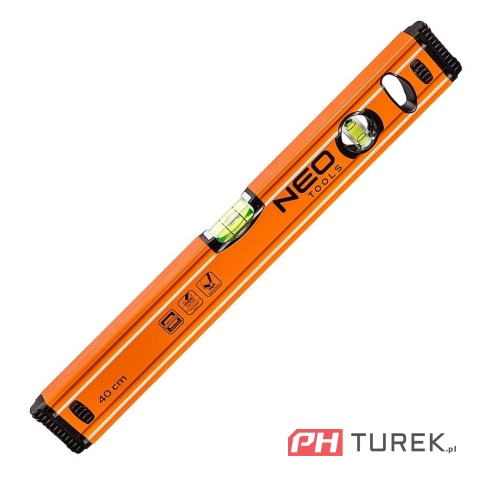 Poziomnica aluminiowa 2 libelle poziomica 400mm