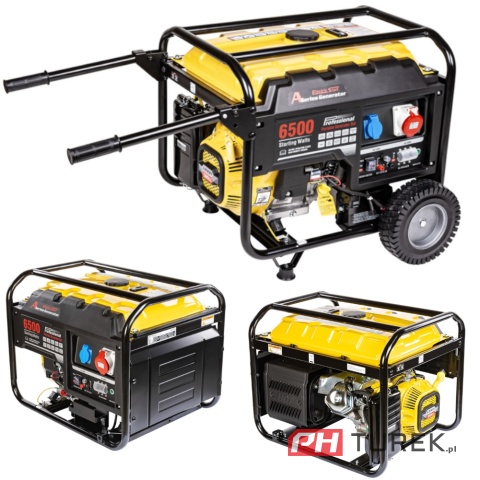 Agregat prądotwórczy Loncin LC6500D-AS 5kw, Loncin 389cm3, 3 fazowy