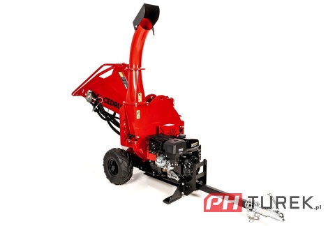 Rozdrabniacz rębak Cedrus RB05PRO-HE do gałęzi 12 cm elektroniczny zapłon