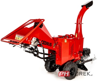 Rozdrabniacz rębak Cedrus RB05PRO-HE do gałęzi 12 cm elektroniczny zapłon