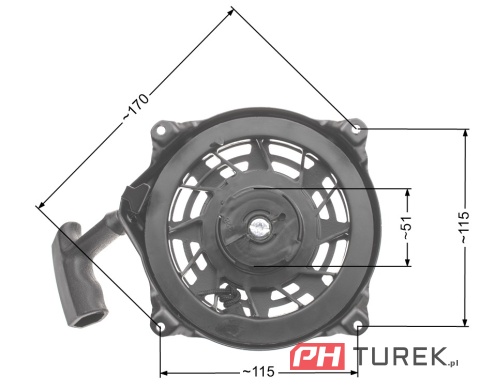 Rozrusznik B&S Quantum zam. 497680 Briggs & Stratton