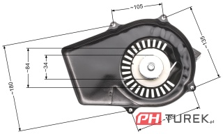 Rozrusznik Black&Decker Castorama agregaty chińskie 2suw metalowe zabieraki