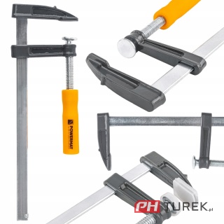 ŚCISK STOLARSKI ŚRUBOWY ZACISK 200x50 MM TYP F PM-SSS-8T