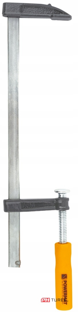 ŚCISK STOLARSKI ŚRUBOWY ZACISK 250x50 MM TYP F PM-SSS-10T