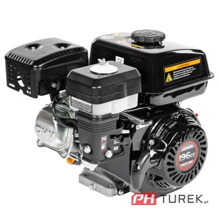 Silnik Loncin G200F-R-M wał poziomy 19,05 mm / 62 mm 196 cm3 5,58 KM glebog