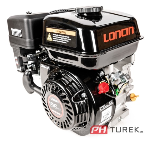 Silnik Loncin G200F-ZM wał poziomy 19,05 mm / 85 mm 5,57KM 196cm3 A35