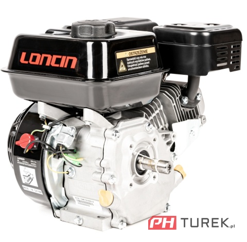 Silnik Loncin G210FA-A wał poziomy 20 mm / 52 mm 6 KM 212 cm3 20,00 mm