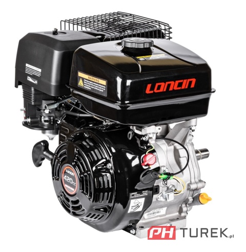 Silnik Loncin G420F-I wał poziomy 25.4 mm / 88,5 mm 15 KM 420 cm3 OHV