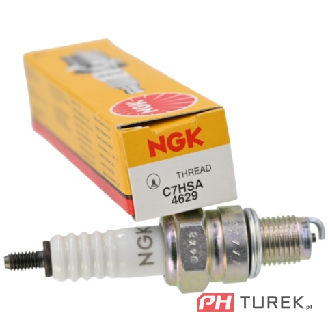 Świeca zapłonowa NGK C7HSA skuter 4-suwowy YAMAHA, HONDA, KYMCO