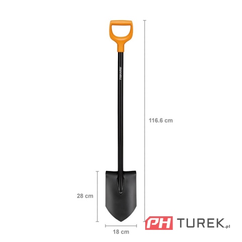 Szpadel ostry FISKARS Solid 117 CM łopata 1066716