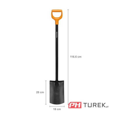 Szpadel prosty FISKARS Solid łopata 117 cm 1003456 1066717