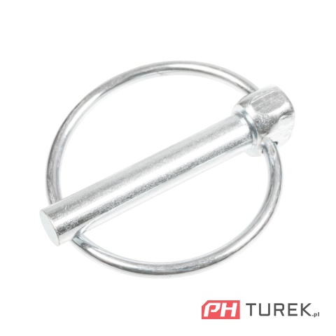 Zawleczka koła CEDRUS glebogryzarka GLX480 zapinka zatrzaskowa rurowa 8 mm