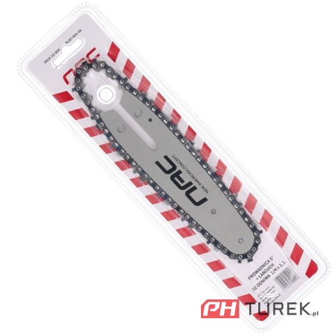 Zestaw NAC prowadnica 6" + łańcuch 36 ogniw 1/4 1,1 mm - cb18-15-b20-s