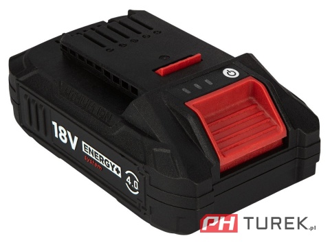 Akumulator bateria energy+ 18v li-ion 4.0ah boost up - graphite