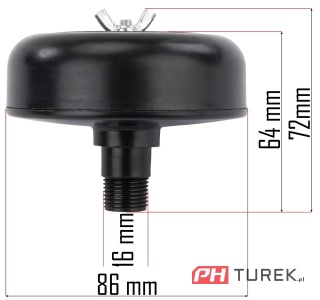 Filtr powietrza do kompresora Powermat PM-KO-24T-100T-V2-FI