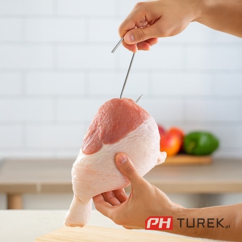 Haki do wędzenia, haczyki wędzarnicze, stal nierdzewna, zestaw 15 szt