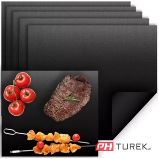 Mata podkładka tacka na grill / do piekarnika zestaw 5 szt 33x40cm
