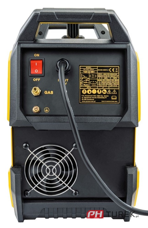 Spawarka Migomat inwertorowy PM-IMGT-200LP 3w1: MIG/MAG, MMA0, TIG LIFT