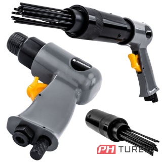 Młotek igłowy pneumatyczny do czyszczenia 4500/min 19 igieł PM-PMI-19T