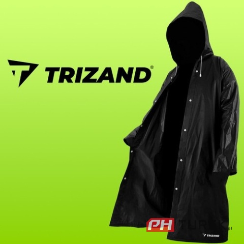 Mocny płaszcz przeciwdeszczowy na zatrzaski męski, damski, uniwersalny