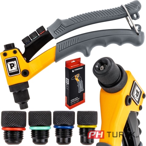 Nitownica ręczna do nitów 200mm / 2,4-4,8mm power mat pm-nir-200t