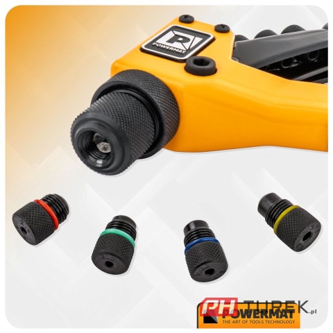 Nitownica ręczna do nitów 200mm / 2,4-4,8mm power mat pm-nir-200t