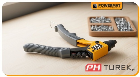 Nitownica ręczna do nitów 200mm / 2,4-4,8mm power mat pm-nir-200t