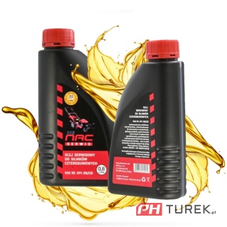 Olej do kosiarki traktorka agregatu SAE30 NAC PREMIUM 2026 silnikowy 0,6L