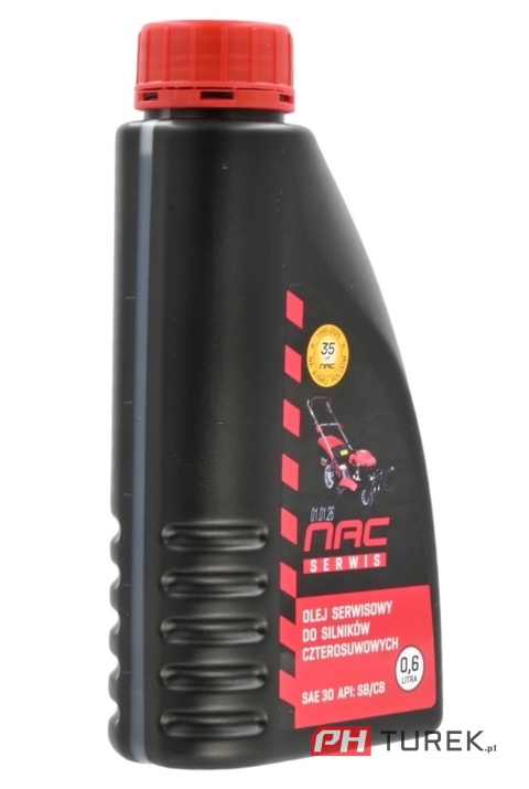 Olej do kosiarki traktorka agregatu SAE30 NAC PREMIUM 2026 silnikowy 0,6L