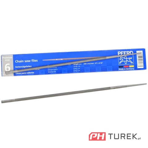 Pilnik do ostrzenia łańcucha piły łańcuchowej okrągły 4.8mm PFERD