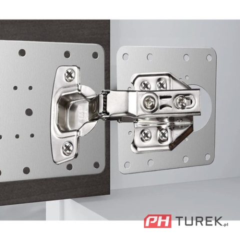 Płytka do naprawy zawiasów meblowych,szafek zestaw naprawczy/ zestaw 4 szt