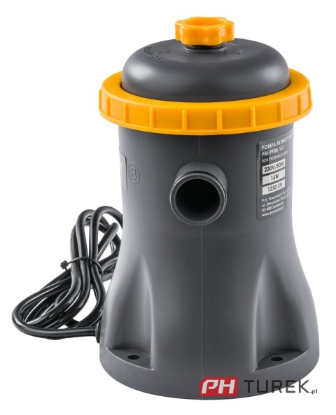 Pompa filtrująca do basenu wody 1250 l/h 16w 32mm zestaw węże I filtry