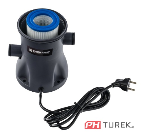 Pompa filtrująca do basenu wody 1250 l/h 16w 32mm zestaw węże I filtry