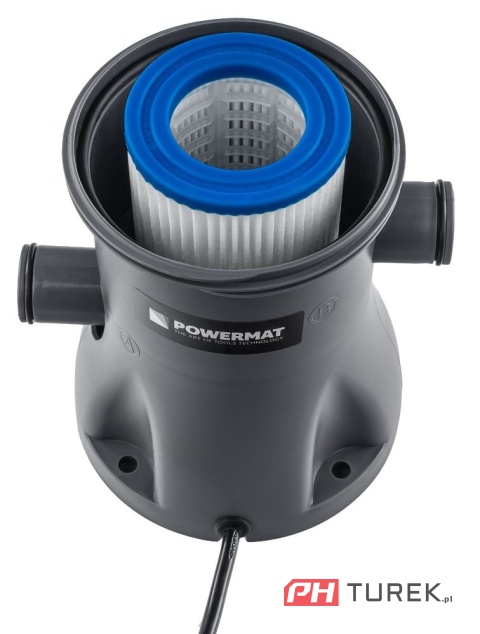 Pompa filtrująca do basenu wody 1250 l/h 16w 32mm zestaw węże I filtry