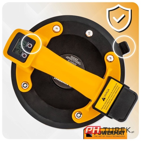 Przyssawka próżniowa akumulatorowa 200KG Powermat PM-APPS-200M