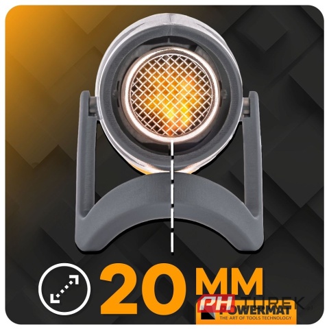 Mini opalarka elektryczna + 2 dysze + 40 szt. Koszulek termokurczliwych