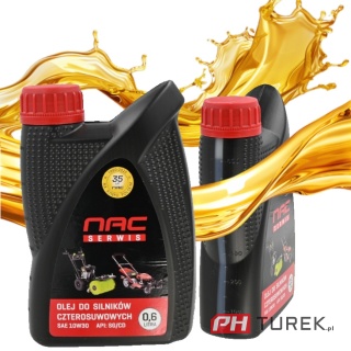 Olej silnikowy 10w30 wielosezonowy do kosiarki glebogryzarki agregatu 2026