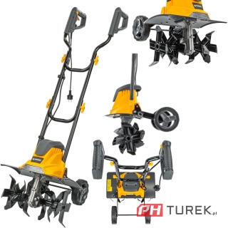 Glebogryzarka elektryczna Powermat 1900 w Szerokość robocza 400 mm