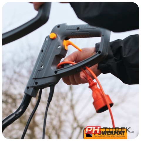 Glebogryzarka elektryczna Powermat 1900 w Szerokość robocza 400 mm