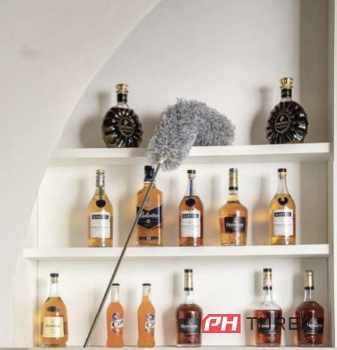 Szczotka do kurzu miotełka teleskopowa z 2 różnymi końcówkami 250cm xl